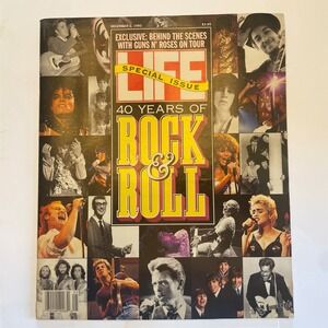 LIFE Magazine Special Issue 40 Years of Rock & Roll December 1 1992 NO LABEL